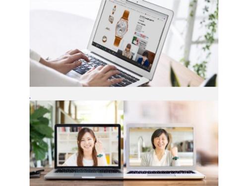 リモートで親子のショッピングを楽しむ